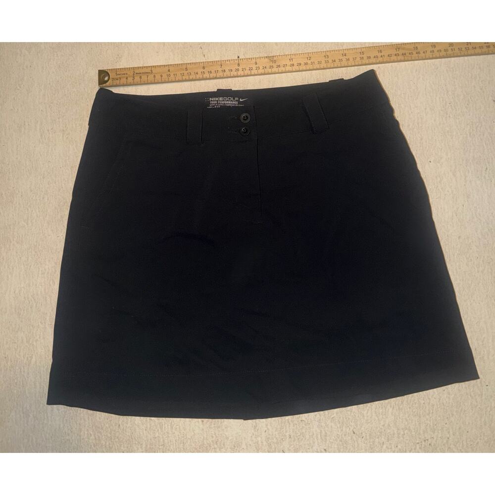 Nike golf tournament performance women’s black skort - Picture 5 of 14